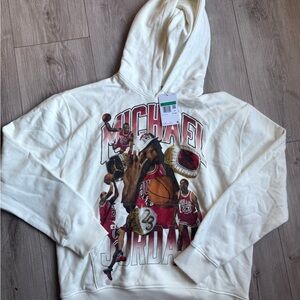 Nike White Michael Jordan Graphic Hoodie